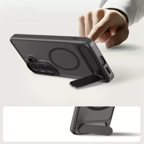 Samsung Galaxy S26 Tech-protect Magrack Magsafe tok Matte Black-5906302390694 4 kép