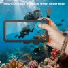 Tech-protect Ipx8 Pro Univerzális Búvár Vízálló Tok Fekete/Naran-5906302353156 7 kép