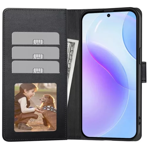 Samsung Galaxy A37 5G Tech-protect Wallet tok fekete-5906302392360 2 kép