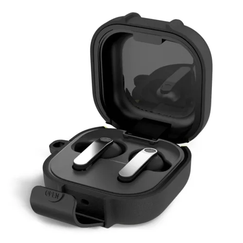 Samsung Galaxy Buds 4 / 4 Pro Tech-Protect Slim Hook tok Fekete-5906302392940 2 kép