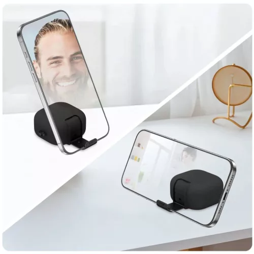 Samsung Galaxy Buds 4 / 4 Pro Tech-Protect Slim Hook tok Fekete-5906302392940 7 kép
