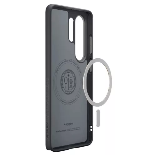 Samsung Galaxy S26 Ultra Spigen Nano Pop Mag Magsafe fekete szezám to-8800337241594 4 kép