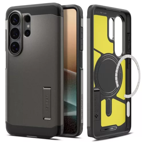 Samsung Galaxy S26 Ultra Spigen Tough Armor Mag Magsafe tok szürke-8800283318173 2 kép