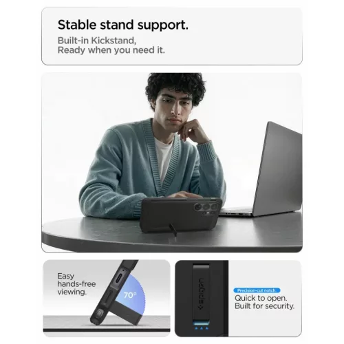 Samsung Galaxy S26 Ultra Spigen Tough Armor Mag Magsafe tok fekete-8800283318166 10 kép