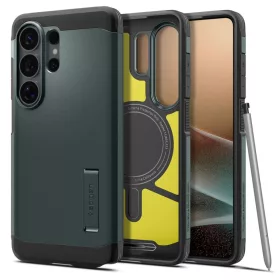 Samsung Galaxy S26 Ultra Spigen Tough Armor Mag MagSafe tok zöld-8800283318180 1 kép