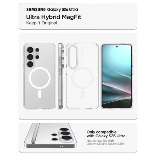 Samsung Galaxy S26 Ultra Spigen Ultra Hybrid Mag Magsafe átlátszó/f-8800283318111 6 kép