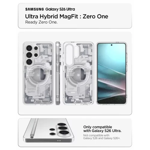 Samsung Galaxy S26 Ultra Spigen Ultra Hybrid Mag Magsafe Zero One Bia�-8800283318159 8 kép