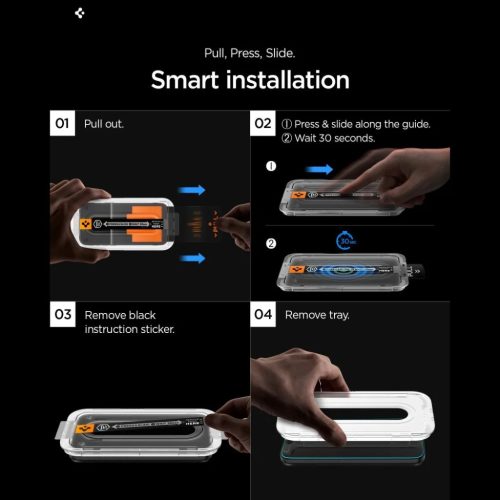 Samsung Galaxy S26 Ultra Spigen Glas.tR EZ Fit Pro Anti Reflection 2-c-8800337241907 9 kép