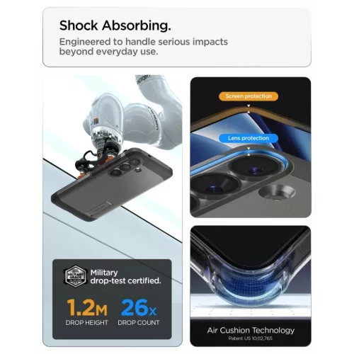 Samsung Galaxy S26 Plus Spigen Tough Armor Mag Magsafe tok Szürke-8800283318463 10 kép