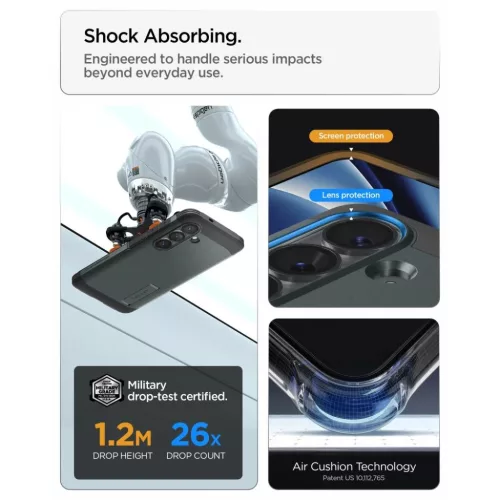 Samsung Galaxy S26 Plus Spigen Tough Armor Mag MagSafe tok - Mélyzöl-8800283318470 9 kép