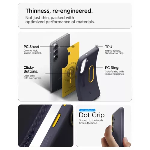 Samsung Galaxy S26 Spigen Nano Pop Mag Magsafe tok Kékáfonya tenger�-8800337241860 9 kép