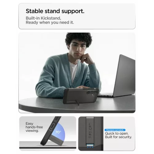 Samsung Galaxy S26 Spigen Tough Armor Mag MagSafe tok Szürke-8800283318715 10 kép