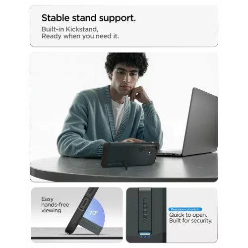 Samsung Galaxy S26 Spigen Tough Armor Mag MagSafe tok Abyss zöld-8800283318722 10 kép