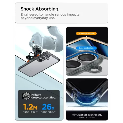 Samsung Galaxy S26 Spigen Ultra Hybrid tok, Space Crystal / Átlátsz�-8800283318654 8 kép