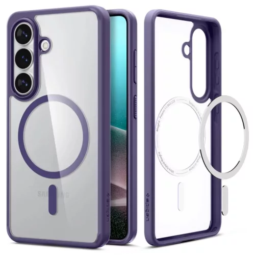 Samsung Galaxy S26 Spigen Ultra Hybrid Mag Magsafe tok Fényes Lila-8800337243512 2 kép