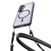 Samsung Galaxy S26 Spigen Ultra Hybrid Mag Magsafe tok Fényes Lila-8800337243512 6 kép