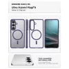Samsung Galaxy S26 Spigen Ultra Hybrid Mag Magsafe tok Fényes Lila-8800337243512 7 kép