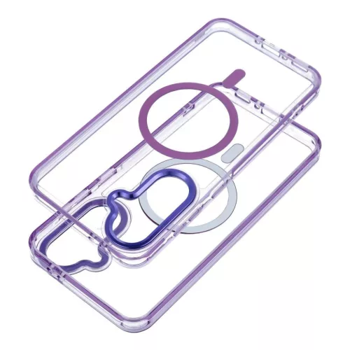 Samsung Galaxy S26 Ultra tok FRAME CLEAR HYBRID MAG COVER MagSafe komp-5903396431890 2 kép