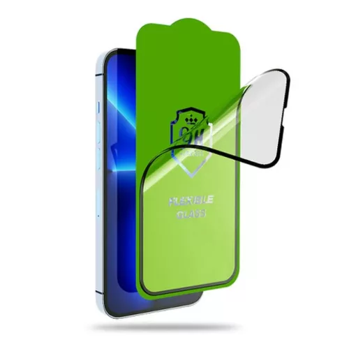 Xiaomi 15T Pro Bestsuit Rugalmas Hibrid Üveg 5D fekete üvegfólia-5903396421839 2 kép