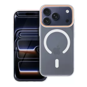 iPhone 17 Pro Max Go Narancs átlátszó tok kompatibilis MagSafe-fel-5903396430206 1 kép