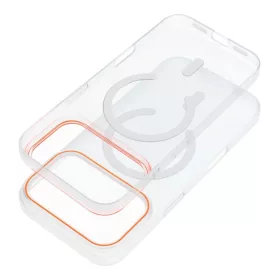 iPhone 17 Pro Max Go Narancs átlátszó tok kompatibilis MagSafe-fel-5903396430206 2 kép