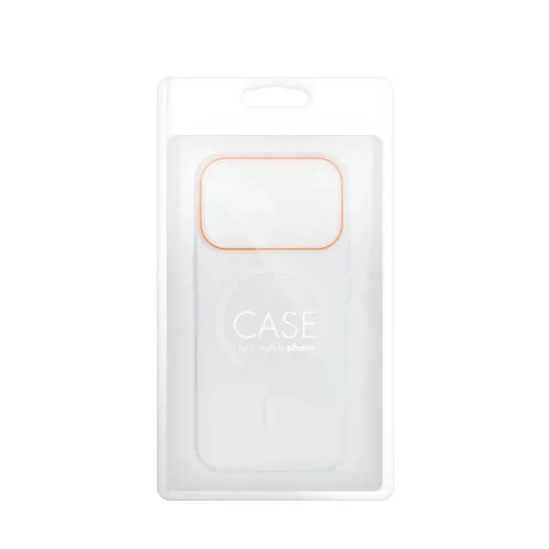iPhone 17 Pro Max Go Narancs átlátszó tok kompatibilis MagSafe-fel-5903396430206 5 kép