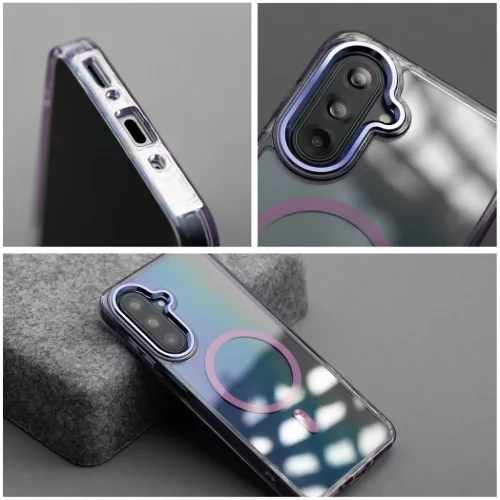 Samsung Galaxy A17 tok FRAME CLEAR HYBRID MAG COVER MagSafe kompatibil-5903396431869 5 kép