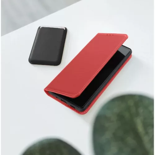 Xiaomi Redmi Note 15 Pro 5G tok SMART PRO bőrtok bordó-5903396446320 8 kép