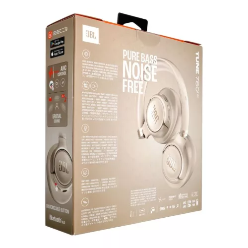 JBL Tune 780NC vezeték nélküli fejhallgatók bézs-1200130030512 8 kép