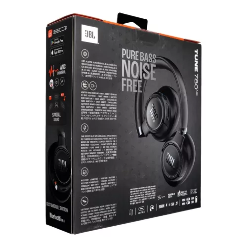 JBL Tune 780NC vezeték nélküli fejhallgató fekete (JBLT780NCBLK)-1200130030482 10 kép