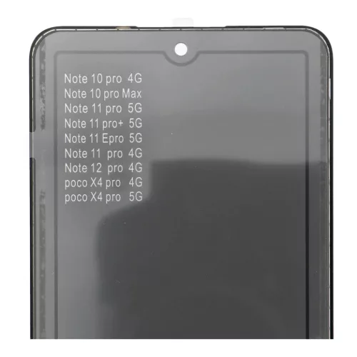 Xiaomi Redmi Note 10 Pro / 11 Pro / 12 Pro 4G kijelző üvegfólia-5903396458699 2 kép