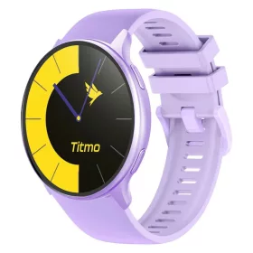 Titmo O-200 okosóra (GPS, AMOLED, bluetooth hívás, szilikon szíj) -5903396432699 1 kép