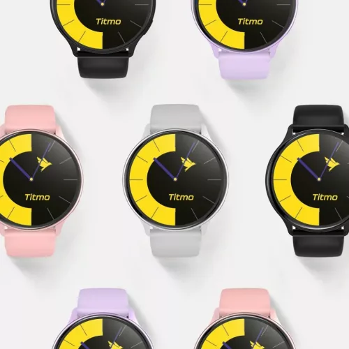 Titmo O-200 okosóra (GPS, AMOLED, bluetooth hívás, szilikon szíj) -5903396432699 8 kép