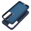 Samsung Galaxy S26 tok FRAME MAG COVER tok kompatibilis MagSafe-el sötétkék színben
