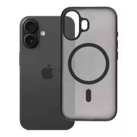 iPhone 16 Flexline Mag tok kompatibilis MagSafe fekete tok-5903396436420 1 kép