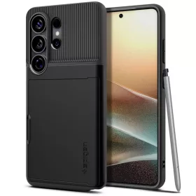 Samsung Galaxy S26 Ultra Spigen Slim Armor CS tok Fekete-8800337241570 2 kép