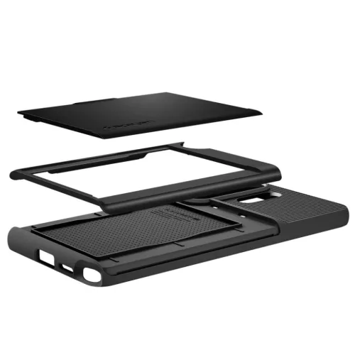 Samsung Galaxy S26 Ultra Spigen Slim Armor CS tok Fekete-8800337241570 4 kép