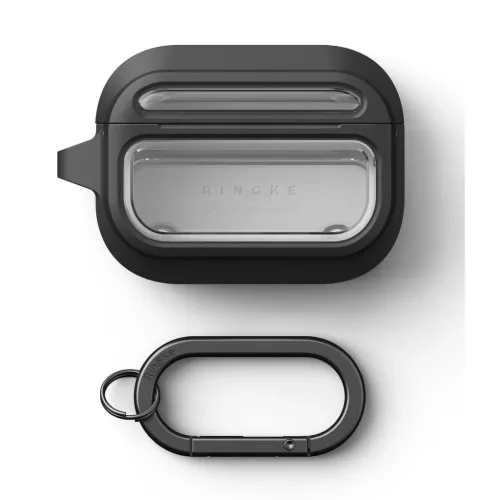 Apple AirPods Pro 3 Ringke Ux Magnetic Magsafe tok fekete/átlátszó-8800293859444 3 kép