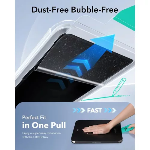 Apple iPad Air 10.9” 2020-2026 ESR Paper Feel üvegfólia-4894240299319 4 kép
