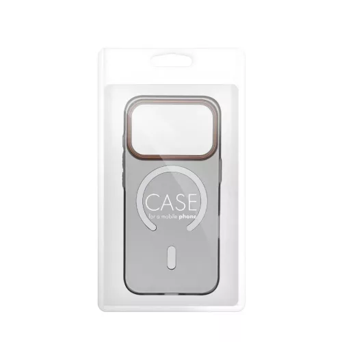 iPhone 16e / 17e tok Go Narancs kompatibilis a MagSafe-fel fekete tok-5903396460456 3 kép