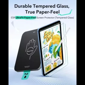 iPad 10.9 2022 üvegfólia ESR Paper Feel 2-pack Przezroczysty-4894240300251 2 kép