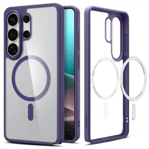 Samsung Galaxy S26 Ultra Spigen Ultra Hybrid Mag Magsafe tok Fioletowy-8800337243390 2 kép