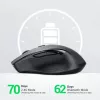 Vezeték nélküli egér UGREEN MU006S (85082), 4000DPI, BT / Wi-Fi, S-6941876280827 4 kép
