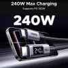 USB-C - USB-C Kábel UGREEN 65866 Kijelző, 240W, 1m, Szürke-6941876268665 3 kép