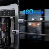 USB-C - USB-C Kábel UGREEN 65866 Kijelző, 240W, 1m, Szürke-6941876268665 6 kép