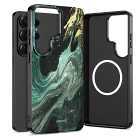   Samsung Galaxy S26 Ultra Tech-protect Lamano Magsafe Aura Zöld tok