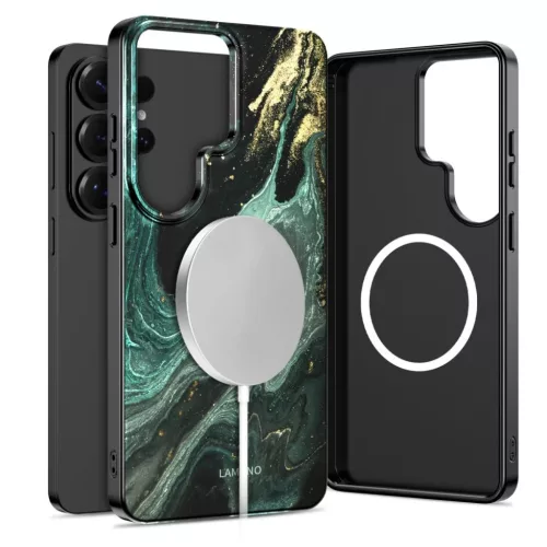 Samsung Galaxy S26 Ultra Tech-protect Lamano Magsafe Aura Zöld tok-5906302390649 2 kép
