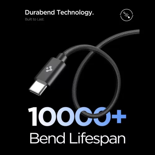 Spigen EE451EU Essential 1-portos hálózati töltő 45W + USB-C kábe-8800283303087 5 kép