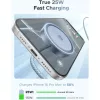 Vezeték nélküli töltő UGREEN MagFlow, 25W, Kék-6941876259595 5 kép