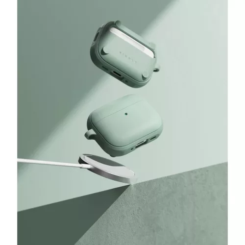 Apple Airpods Pro 3 Ringke Onyx Magnetic Magsafe Mentazöld tok-8800328818590 4 kép